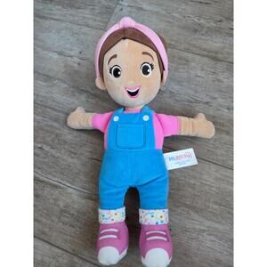 Ms. Rachel Cuddle & Comfort Plush Doll Spin Master Soft Toy Learning 10" Clean